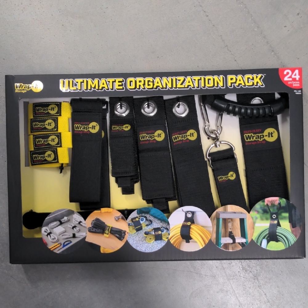 NIB Wrap-It Storage Straps